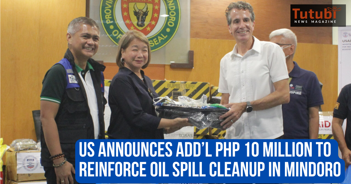 US Announces Add’l PHP 10 Million To Reinforce Oil Spill Cleanup In ...