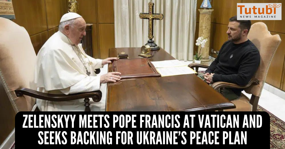 Zelenskyy Meets Pope Francis At Vatican And Seeks Backing For Ukraine’s ...