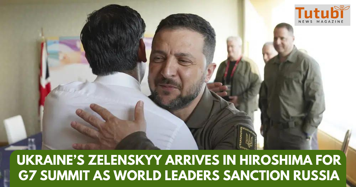 Ukraine’s Zelenskyy Arrives In Hiroshima For G7 Summit As World Leaders ...