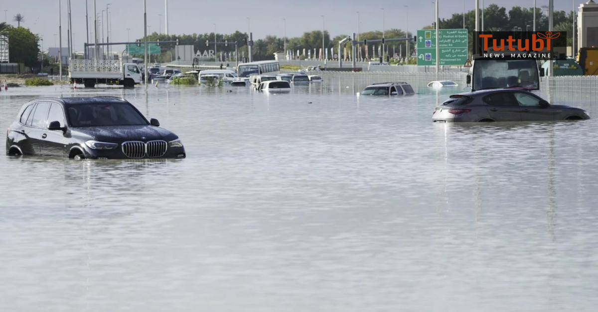 A storm breaks records with heavy rain across the UAE, flooding Dubai ...