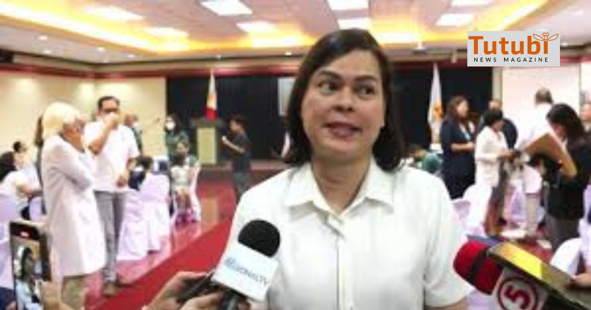 Vp Sara Duterte Hindi Dadalo Sa Sona Ni Pangulong Marcos Idiniklara Ang Sarili Bilang 