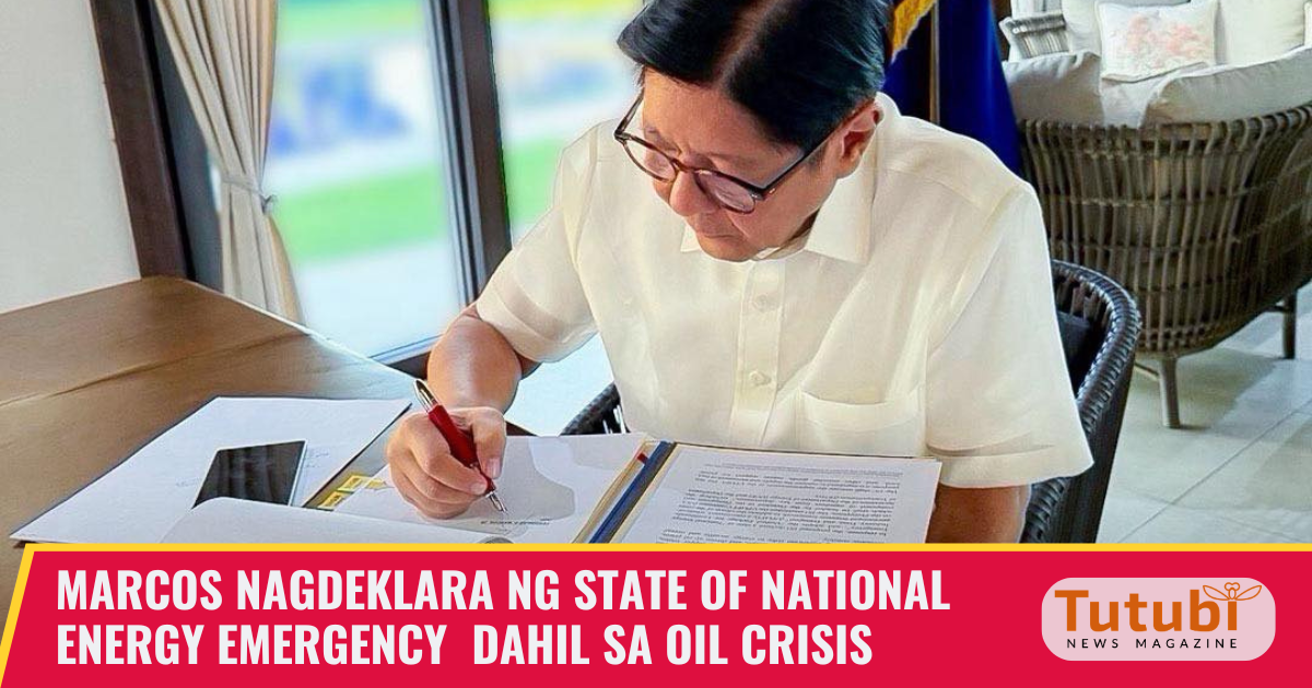Nagdeklara si Marcos ng state of national energy emergency, UPLIFT ...